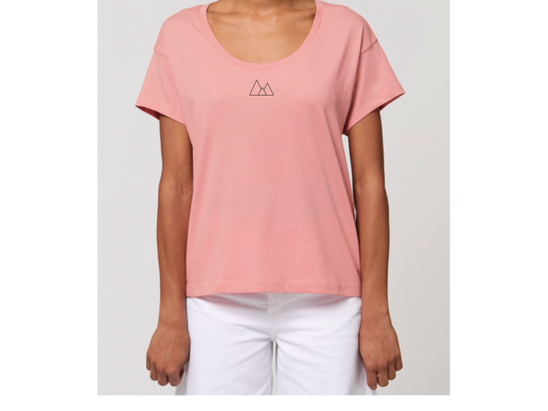 Filego Mountains T-Shirt Canyon Pink