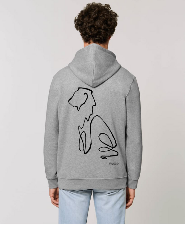 Filego One Line Lion Hoodie UNISEX