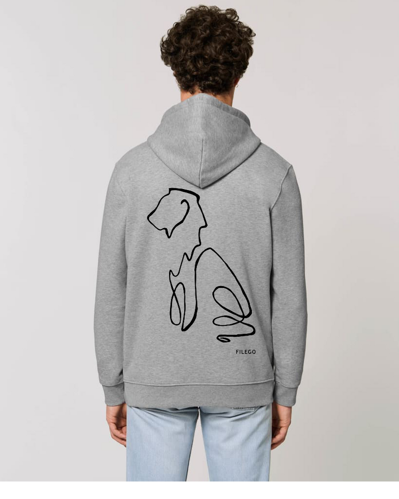 Filego One Line Lion Hoodie UNISEX