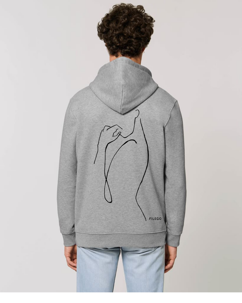 Filego One Line Body Hoodie UNISEX