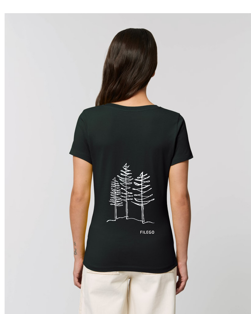 Filego One Line Tree Basic T-Shirt