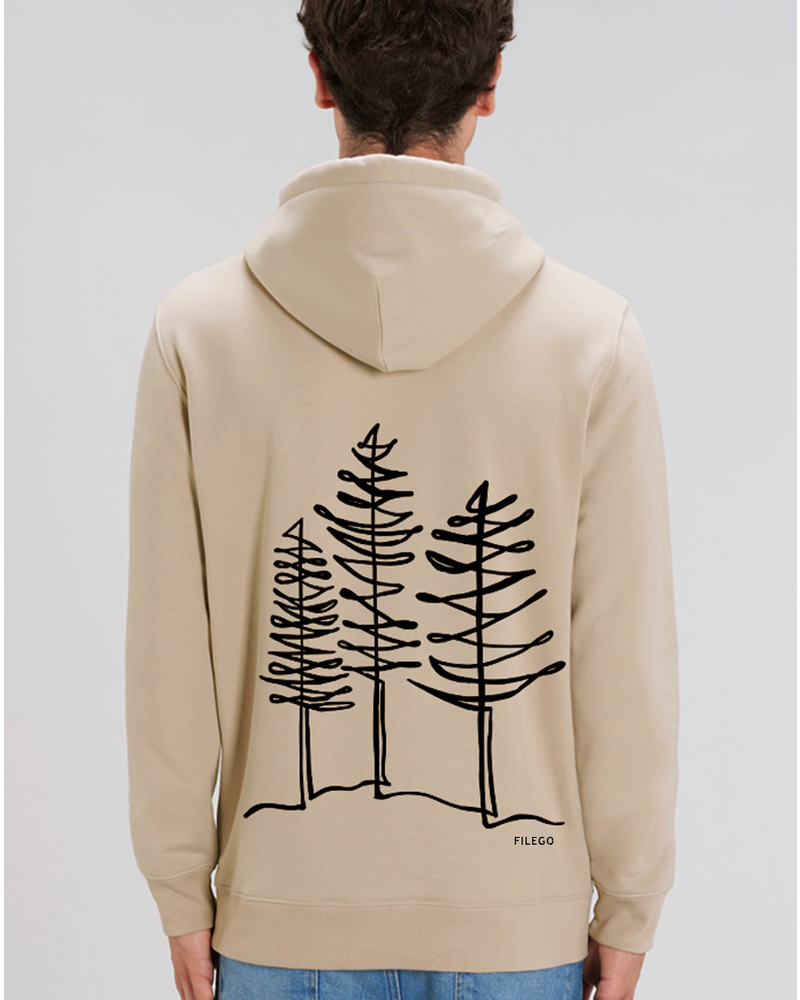 Filego One Line Tree Hoodie UNISEX