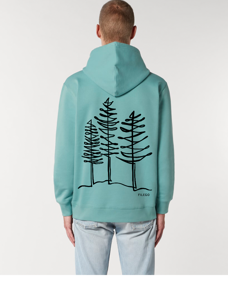 Filego One Line Tree Hoodie UNISEX