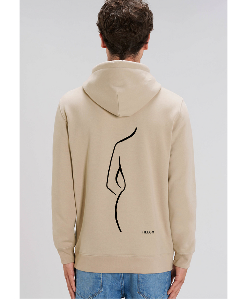 Filego One Line Corpus Hoodie UNISEX