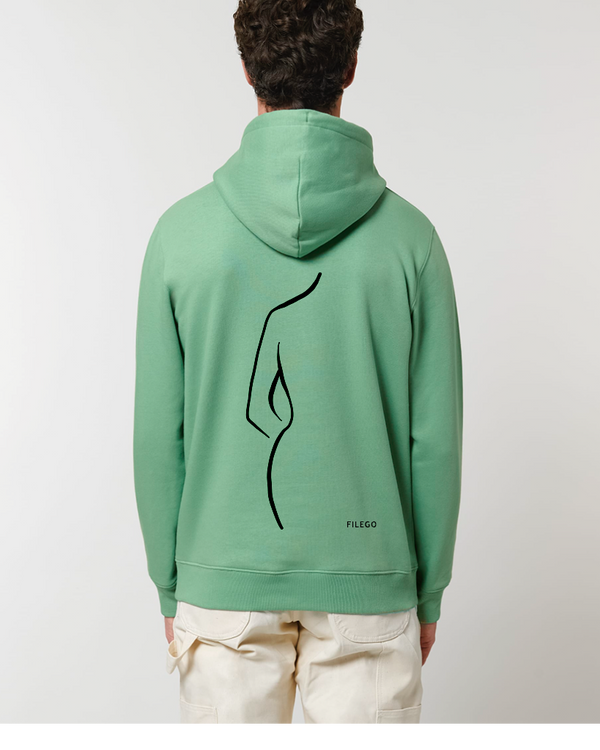 Filego One Line Corpus Hoodie UNISEX
