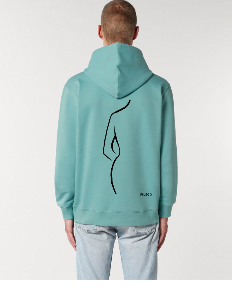 Filego One Line Corpus Hoodie UNISEX