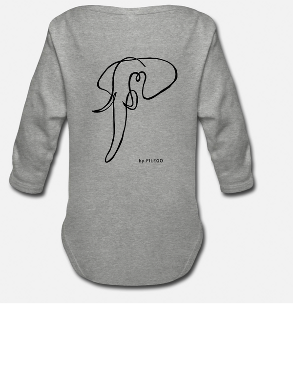 Filego One Line Elephant Long Body