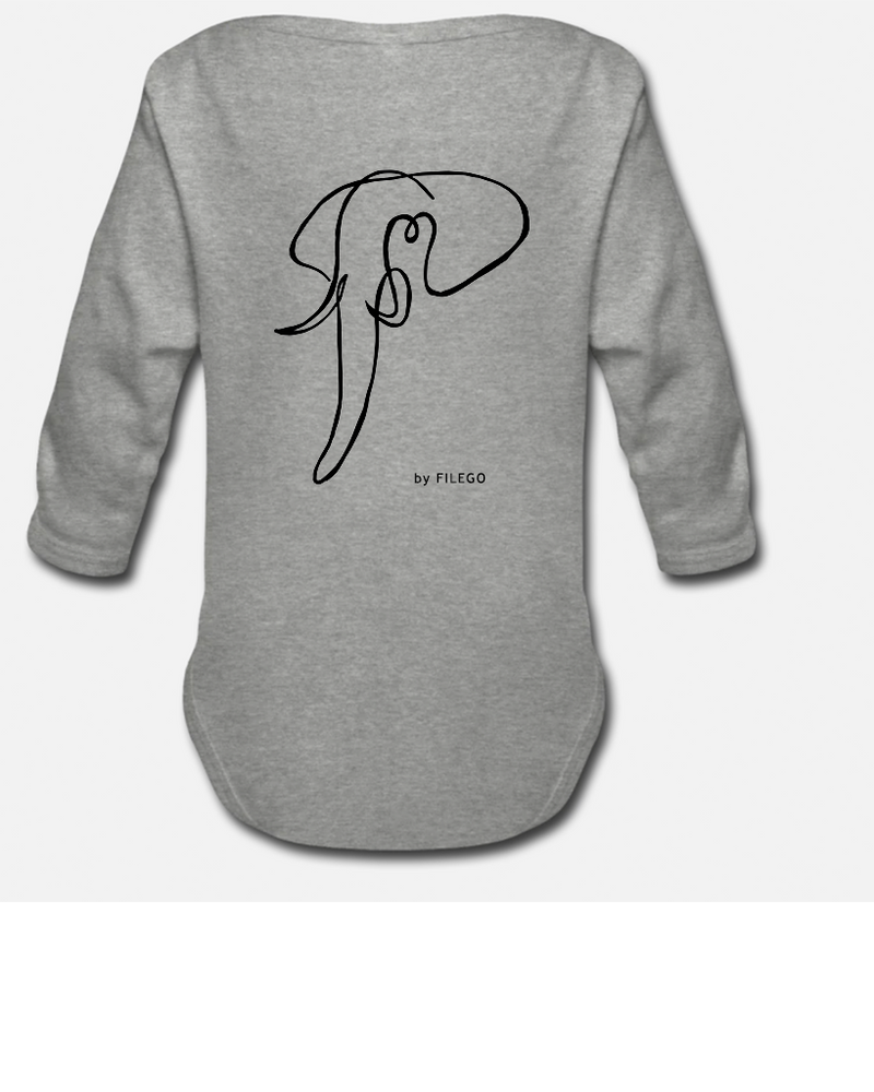 Filego One Line Elephant Long Body