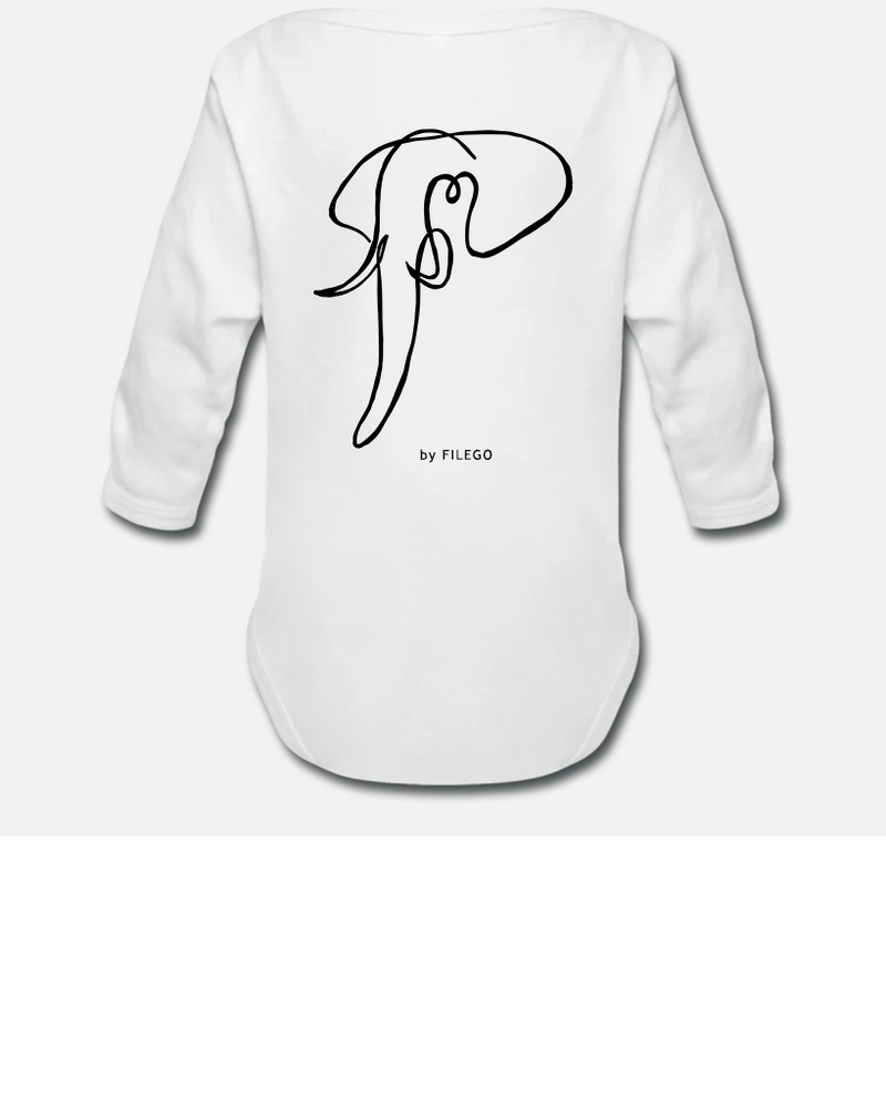 Filego One Line Elephant Long Body