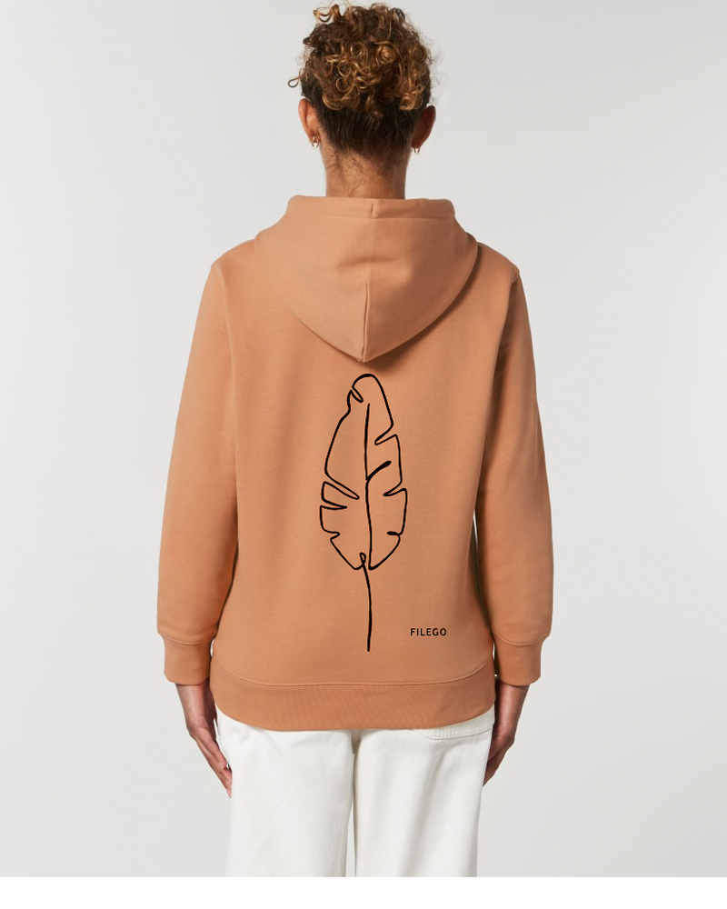 Filego One Line Feather Hoodie UNISEX