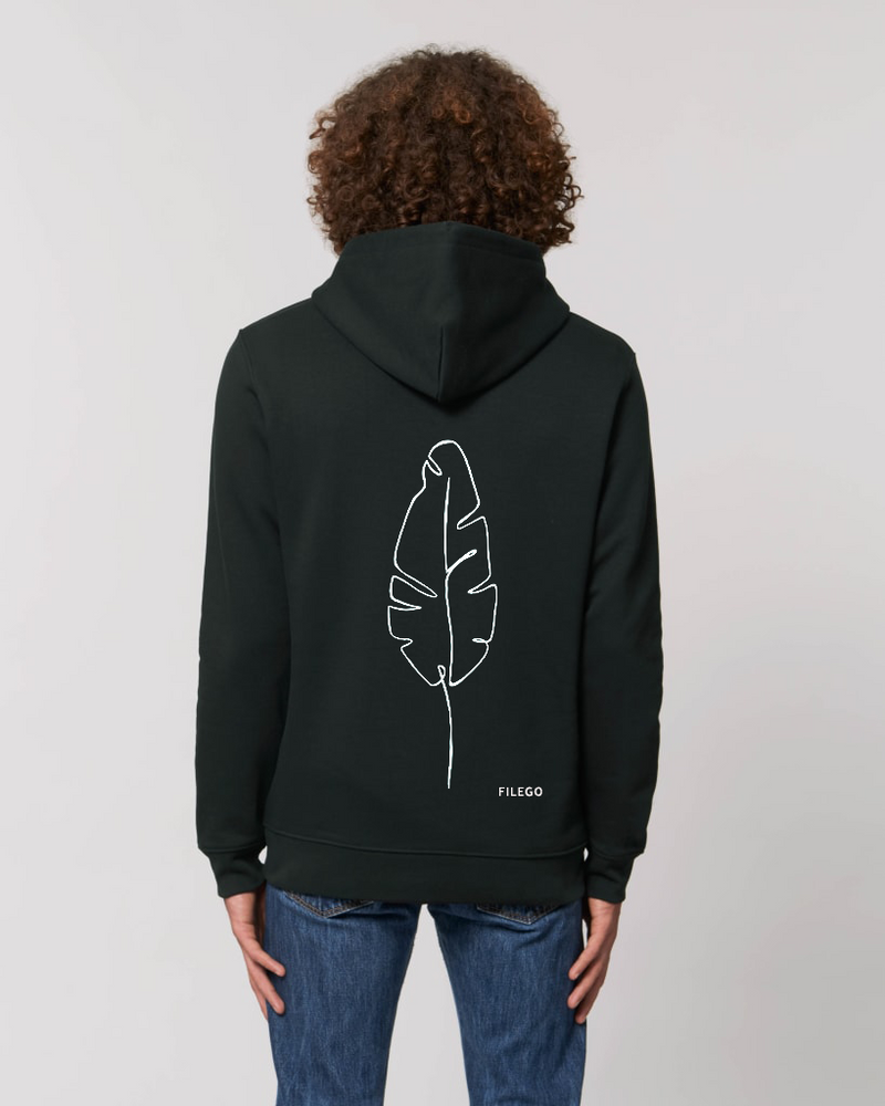 Filego One Line Feather Hoodie UNISEX