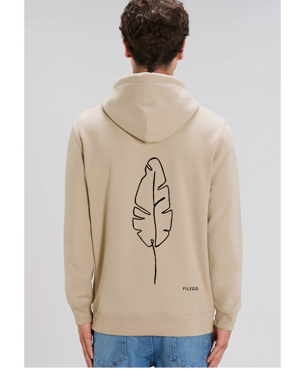 Filego One Line Feather Hoodie UNISEX