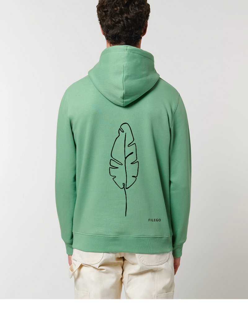 Filego One Line Feather Hoodie UNISEX