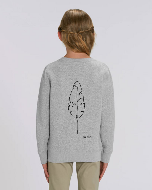 Filego One Line Feather Mini Sweatshirt