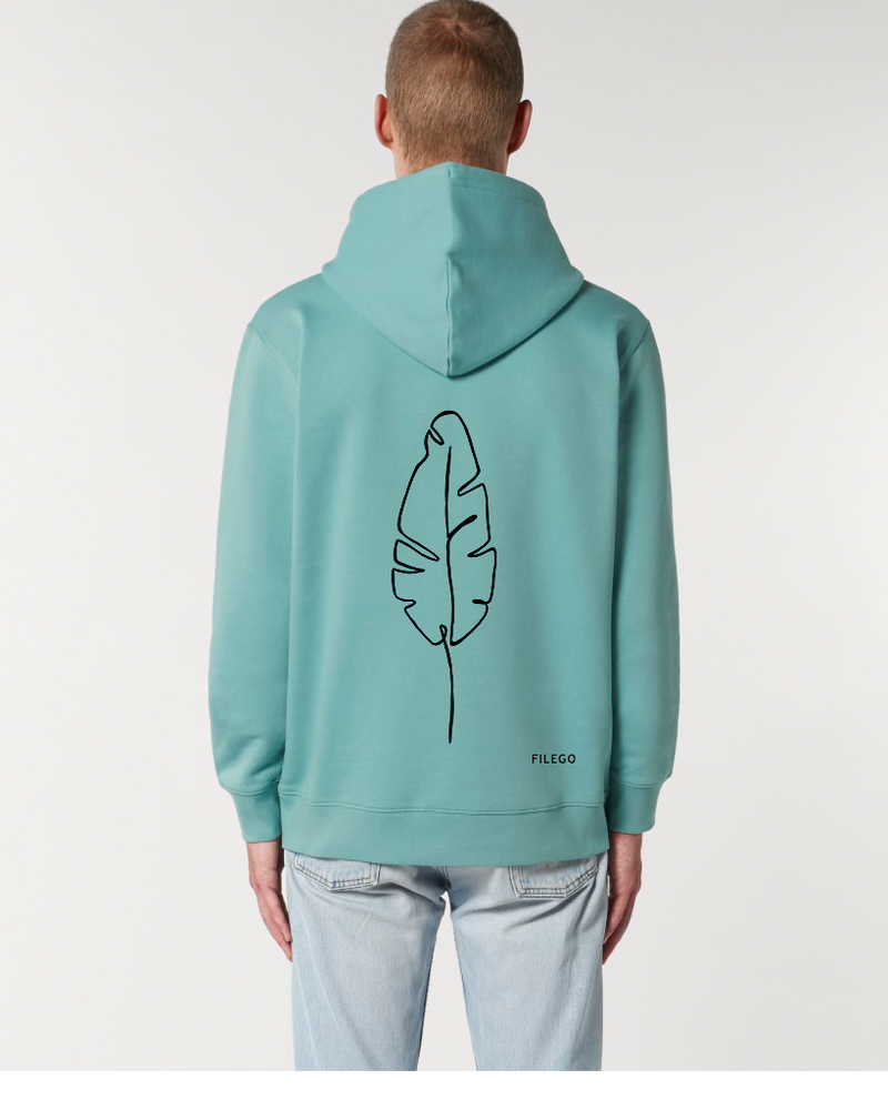 Filego One Line Feather Hoodie UNISEX