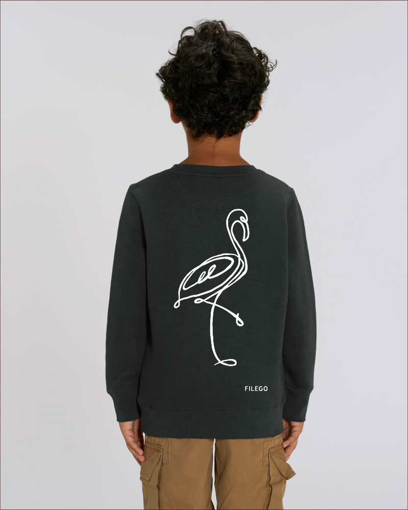 Filego One Line Flamingo Mini Sweatshirt