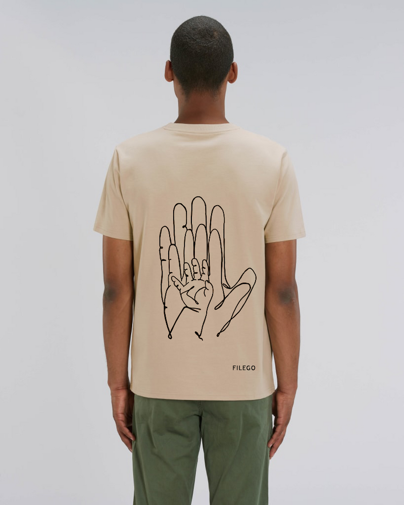 Filego One Line Hands T-Shirt