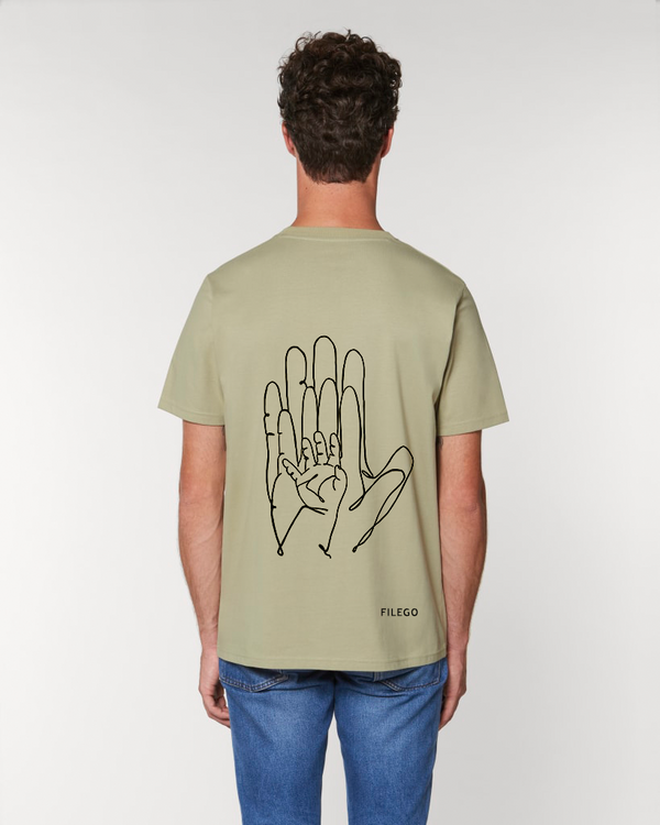 Filego One Line Hands T-Shirt