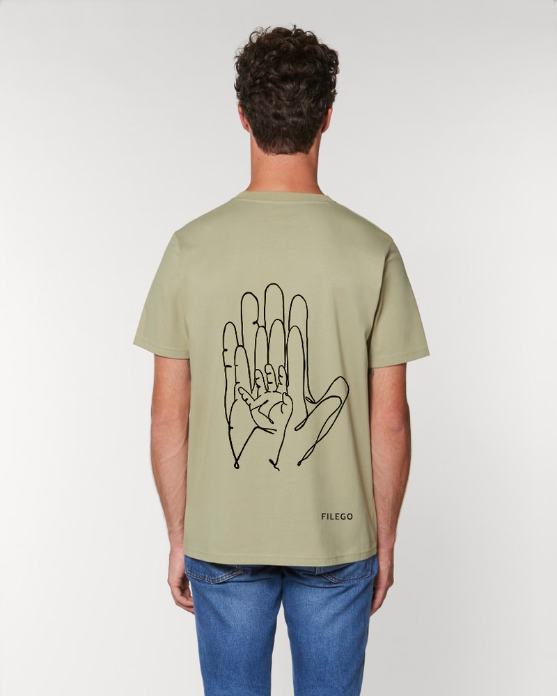 Filego One Line Hands T-Shirt