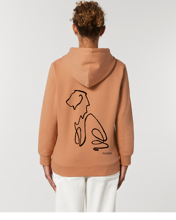 Filego One Line Lion Hoodie UNISEX