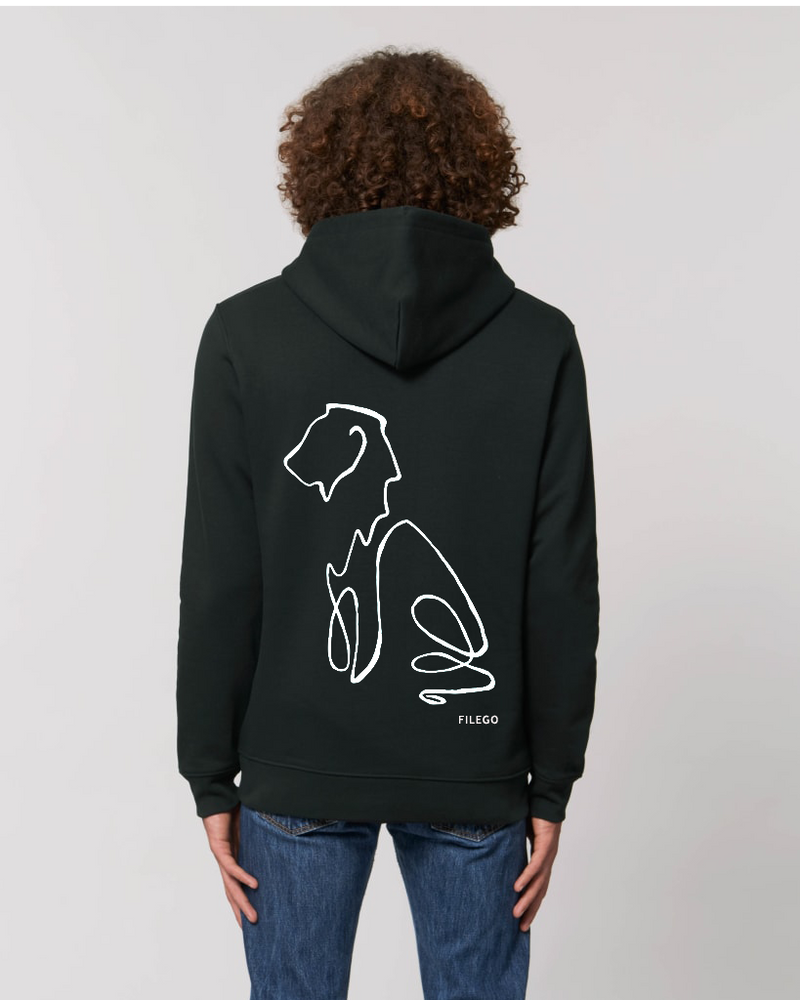Filego One Line Lion Hoodie UNISEX