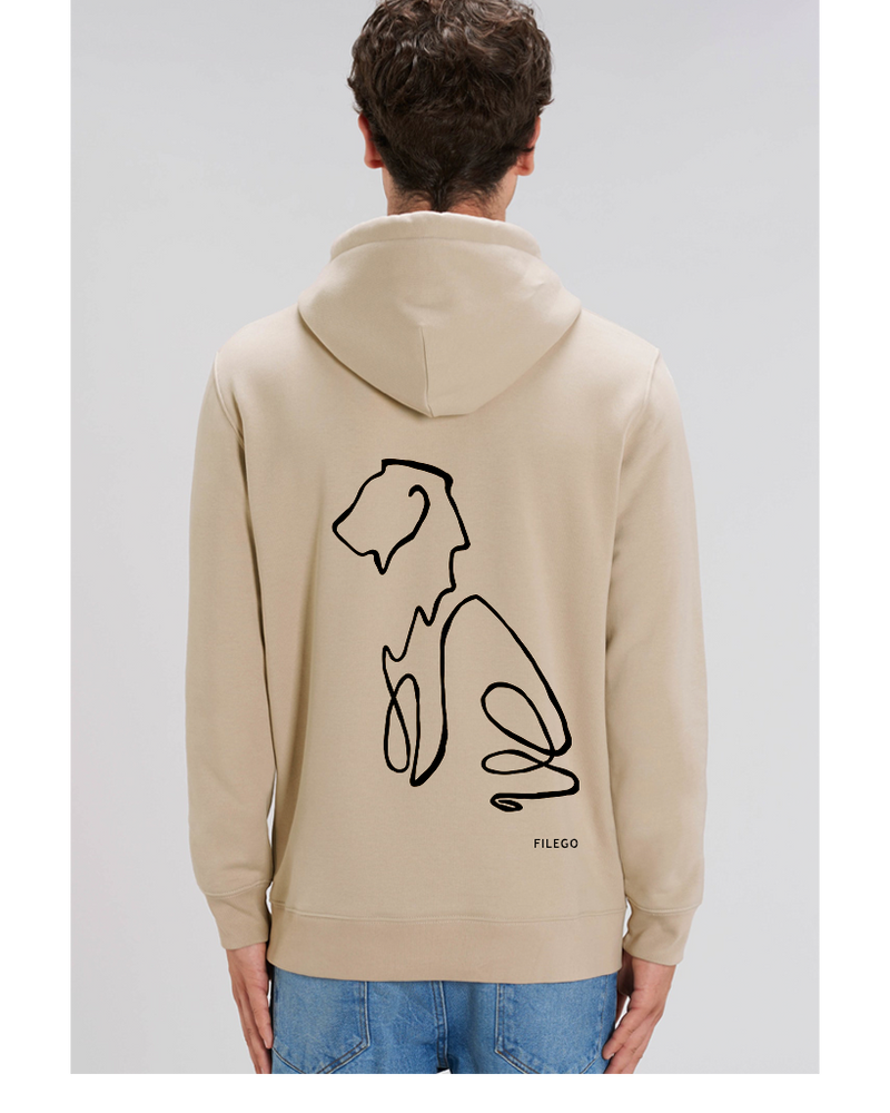 Filego One Line Lion Hoodie UNISEX